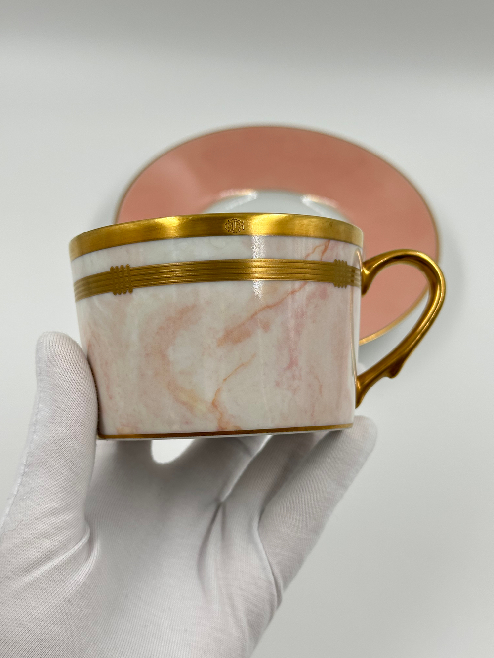 Чайная пара «Marbre Rose» Christian Dior