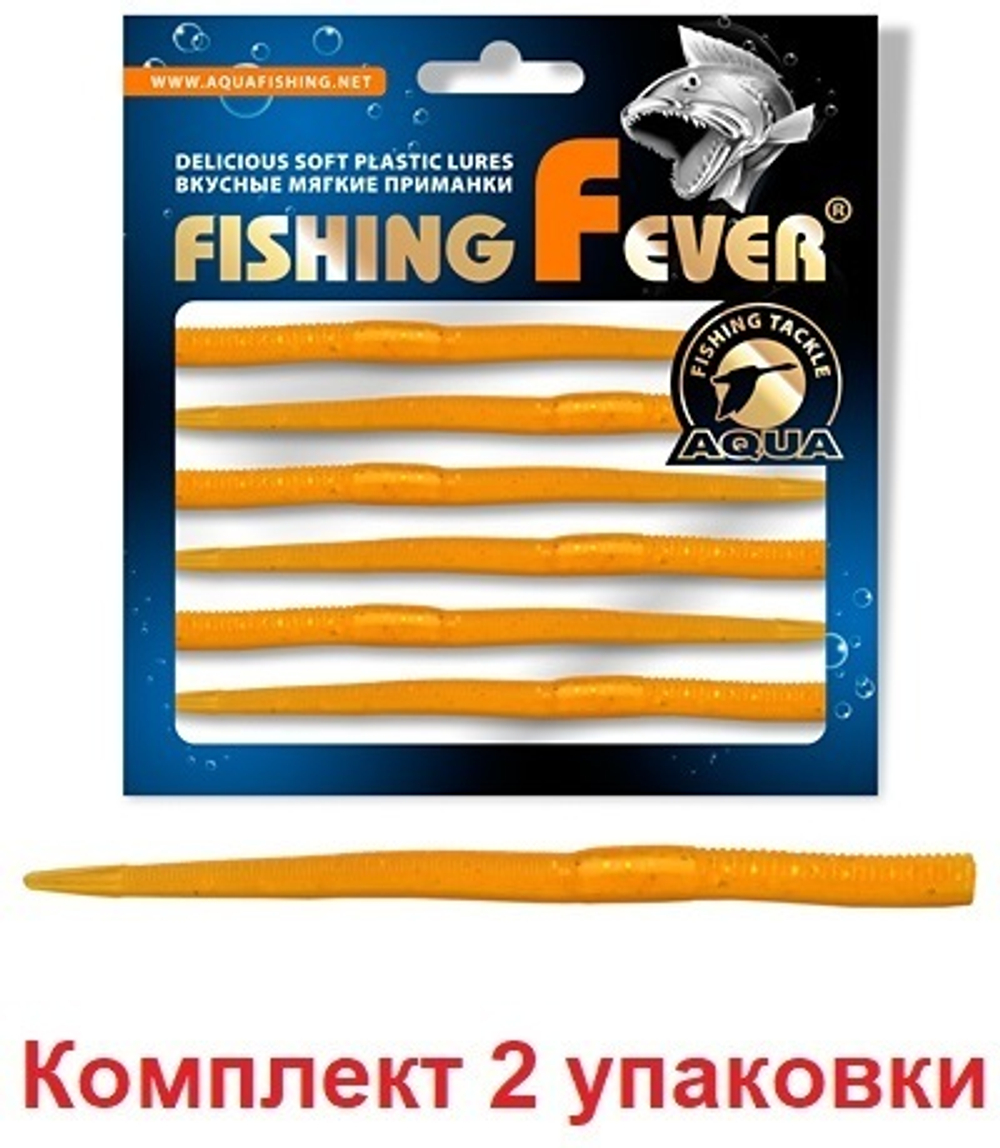 Мягкая приманка червь FishingFever EEL 12,0cm,3,0g,уп 6 шт