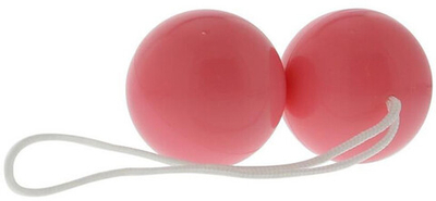 Вагинальные шарики Vibrotone Duo Balls (розовый) (Цвет: розовый)
