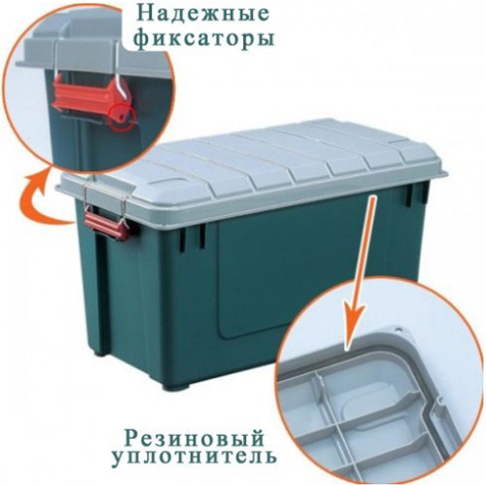 Водонепроницаемый экспедиционный ящик IRIS (RV BOX 700)