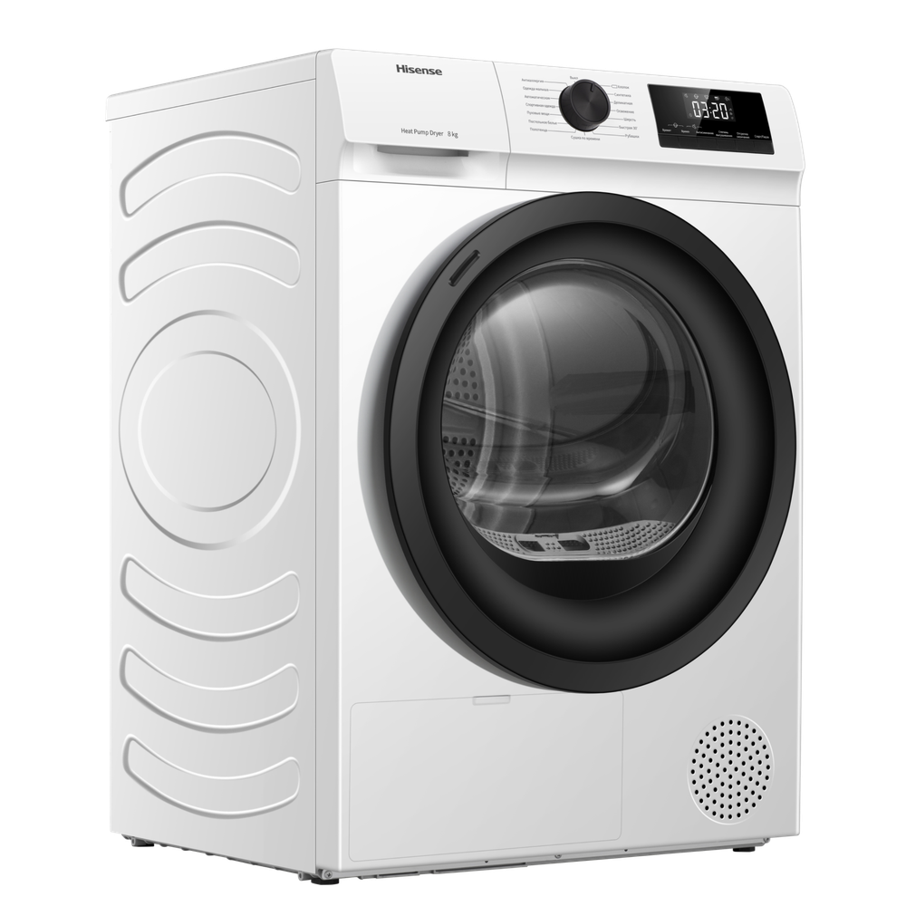 Сушильная машина Hisense DHQE800BW2