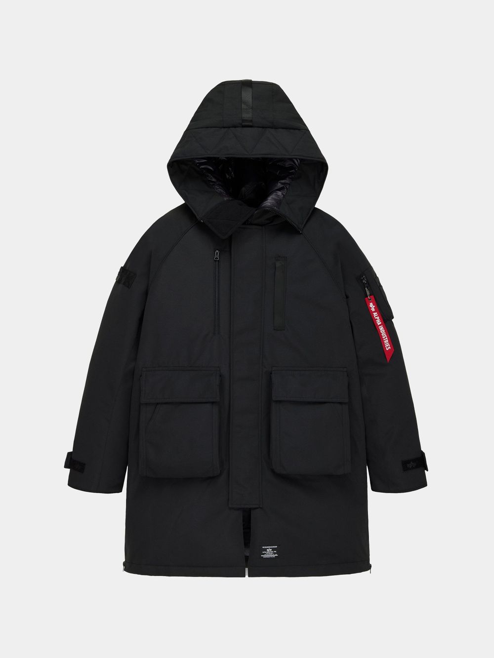 Пуховик мужской ALPHA INDUSTRIES SERGEANT LONG RELAXED FIT PUFFER
