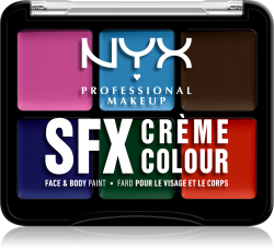NYX Professional Makeup Halloween SFX Paints - Палетка многофункциональная для тела и лица оттенок 02 Secondary, 6 g