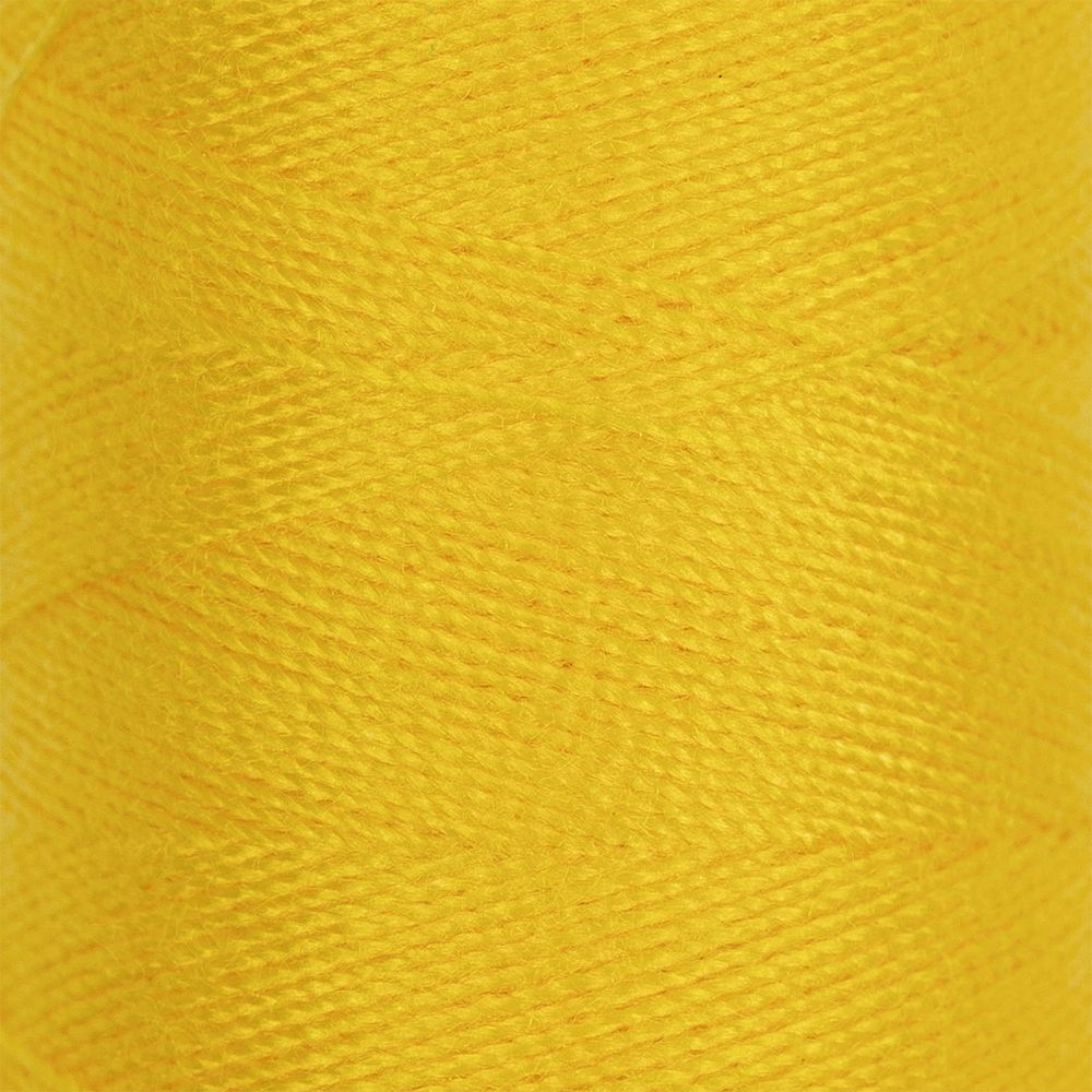 Нитки особо тонкие Nitka 50/2, 4570 м (5000 ярд) / 1 кат., 385 ярко-желтый