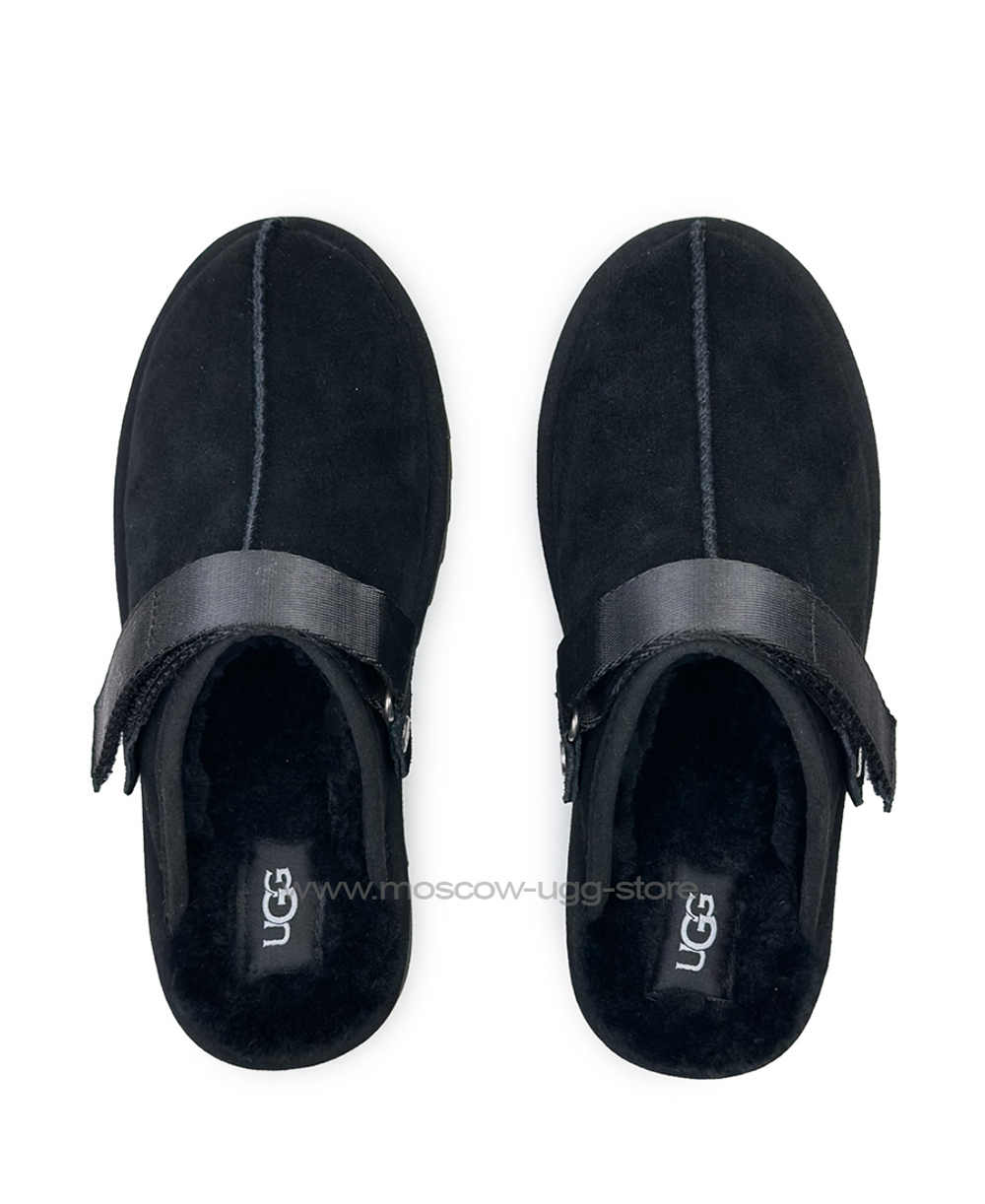 GOLDENSTAR CLOG PLATFORM- Black