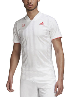 Мужская теннисная футболка Adidas Freelift Tee ENG M - белый