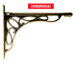 Полкодержатель MOD6 190*240 AB (SHBD-006-190х240-AB) (уголок)