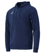 Худи на молнии ESSENTIAL Cotton Zip Hoodie, темно-синий