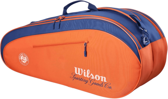 Сумка теннисная Wilson Roland Garros Team 6PK Clay/Navy (2026)