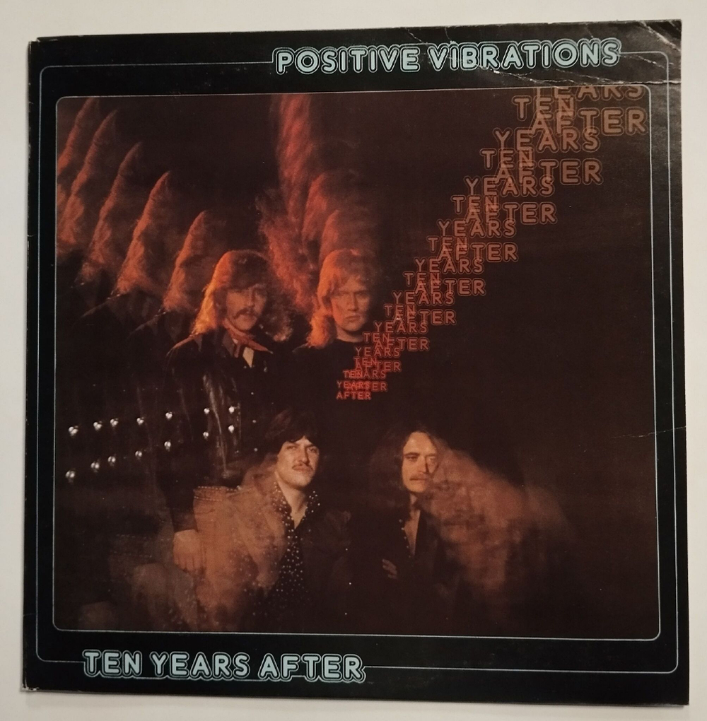 Винтажная виниловая пластинка LP Ten Years After Positive Vibrations (USA 1974)
