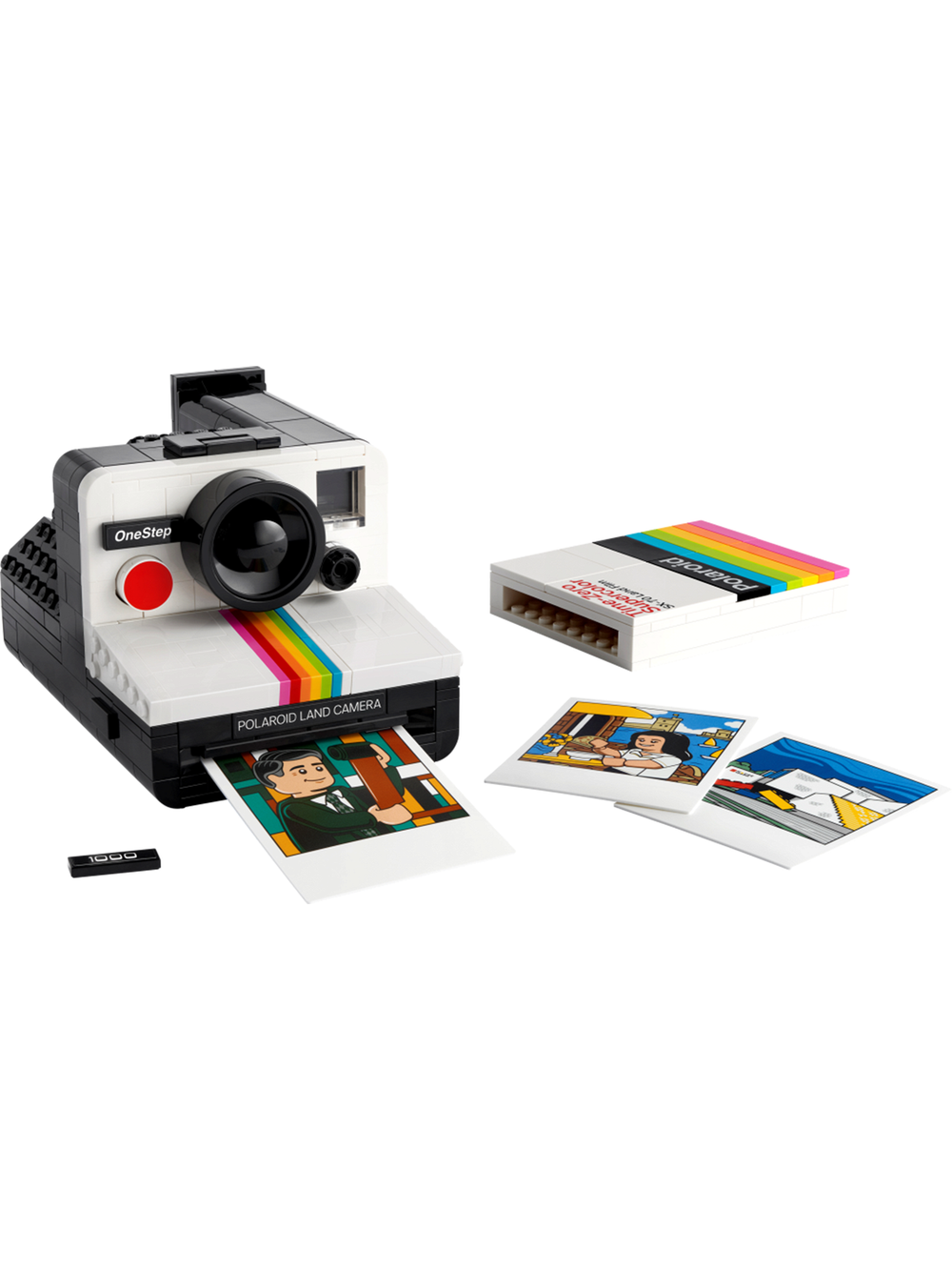Конструктор LEGO Ideas 21345 лего Камера Polaroid SX-70, фотоаппарат Полароид, коллекционный набор, оригинал LEGO 21345_УЦЕНКА