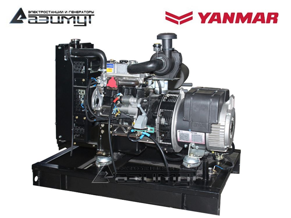 Дизельный генератор Азимут АДС-12-Т400-РЯ Yanmar