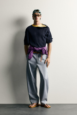 БРЮКИ ЧИНОС RELAXED FIT С ЭФФЕКТОМ ПОТЕРТОСТИ — ZARA · 2005/203
