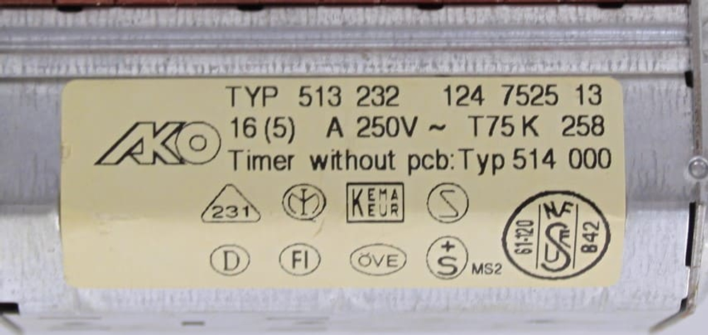 Программатор AEG, Electrolux, Zanussi 124752513 513232