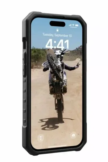 Чехол с поддержкой MAGSAFE Uag Pathfinder для iPhone 15 Plus 6.7", цвет черный (Black)