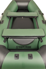 Накладки на банки комплект 91х25 Yachtman зеленый-черный