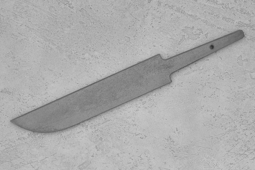 Заготовка для ножа, сталь 8Cr14MoV 4,1мм. Модель "Классик-III" с клинком 160мм, ТО 61-62HRC