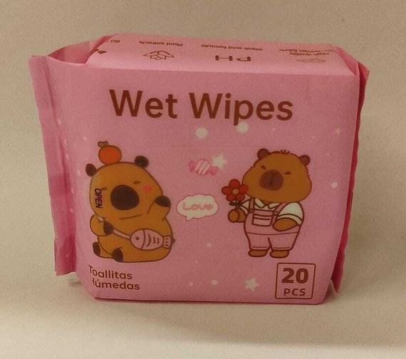 Nəm salfet \ Влажные салфетки \ Wet wipes Love pink