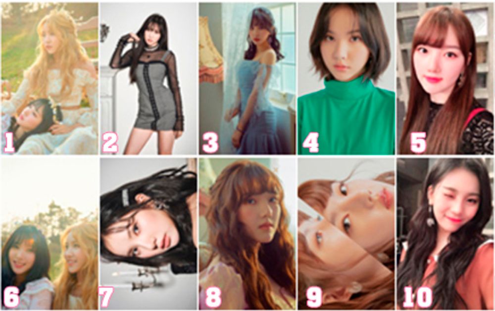 Фотокарточка - Gfriend №10 Фотокарточка - Gfriend №10