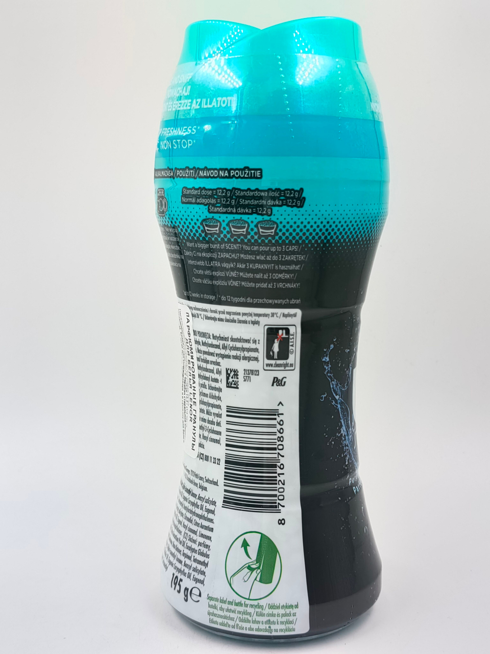 Гранулы для ароматизации белья во время стирки UnStoppables FRESH, 195 г (Англия)