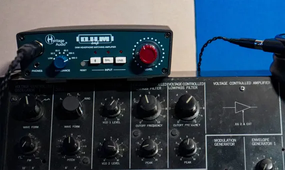 Heritage Audio O.H.M Amp Black Blue