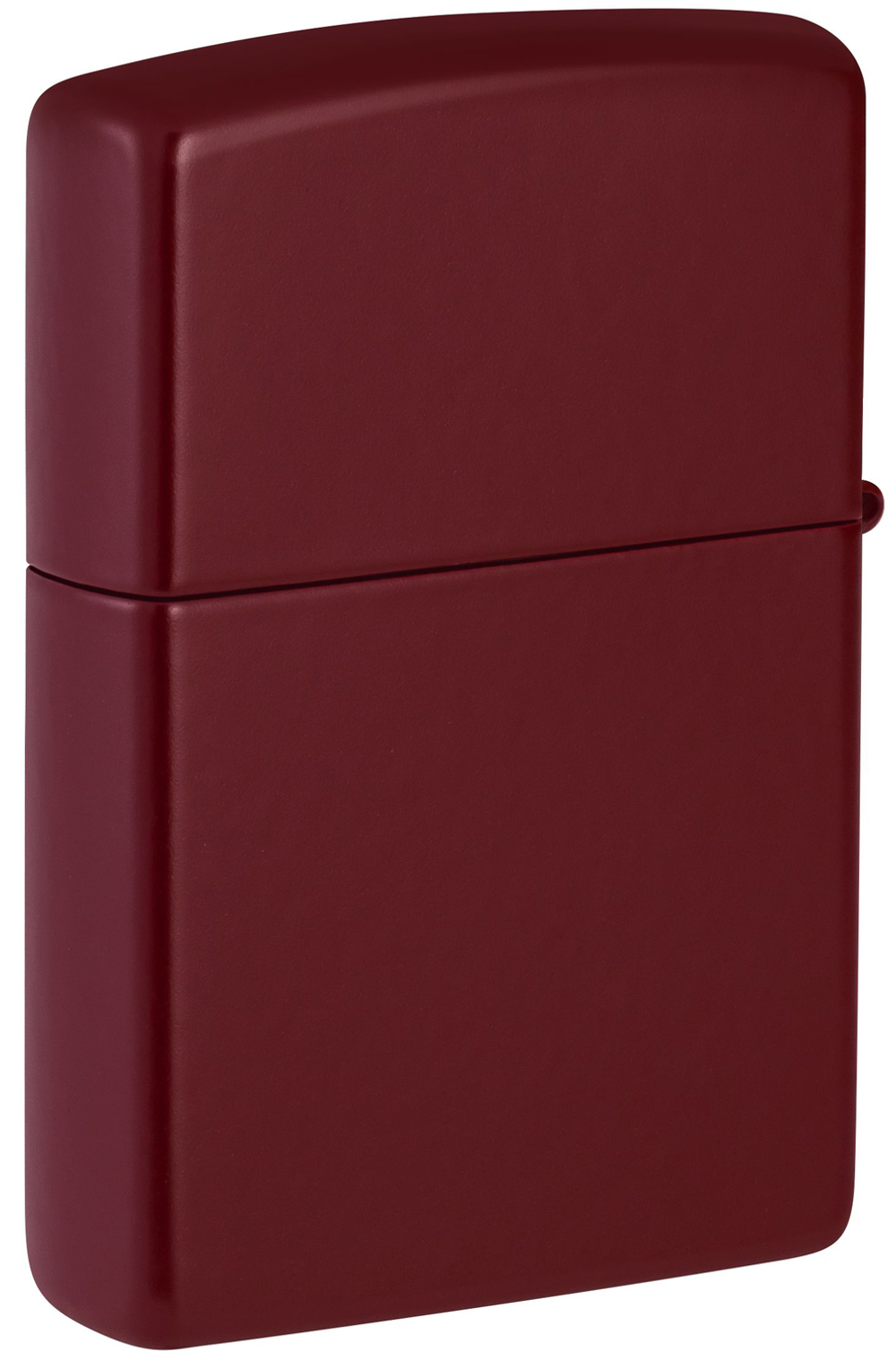 Зажигалка Zippo Classic с покрытием Merlot, латунь/сталь, бордовая, глянцевая, 38x13x57 мм