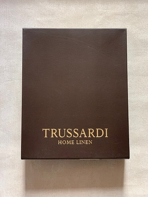 Комплект полотенец 2шт Trussardi Ribbon Bianco