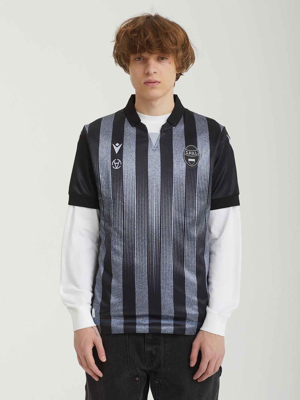 Мужская Футболка-джерси Spal X Slam Jam Third Kit