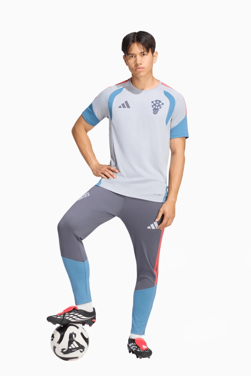 Штаны adidas Croatia 2026 Tiro Training - серый