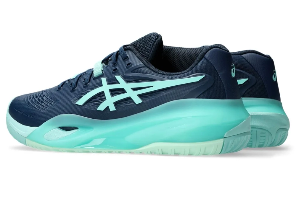 Мужские теннисные кроссовки Asics Gel-Resolution X - night sky/illuminate mint