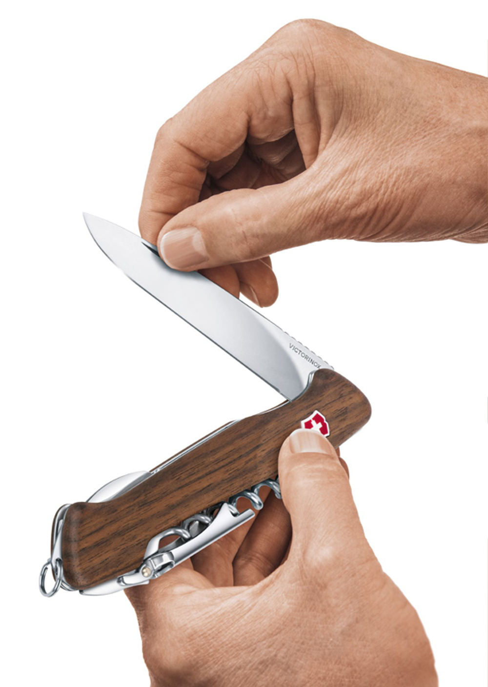 Нож Victorinox Wine Master, 130 мм, 6 функций, ореховое дерево