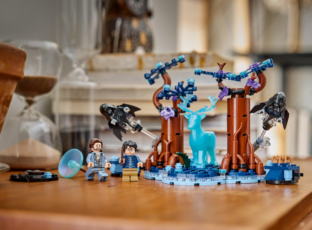Конструктор Лего Гарри Поттер Патронус в Запретном лесу 76475 | LEGO Harry Potter Expecto Patronum 244 детали | 7+