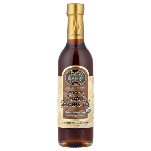 Napa Valley Naturals, Органическое обжаренное кунжутное масло, 375 мл (12,7 жидк. унц.)