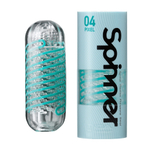 Мастурбатор Tenga Spinner Pixel бирюзовый