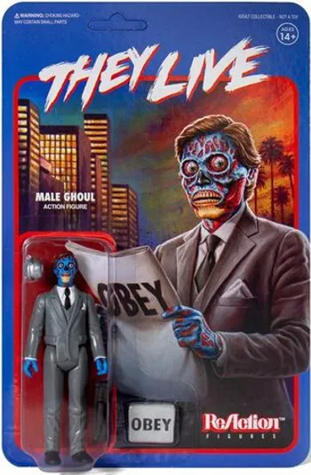 Фигурка Super7 - ReAction They Live - Male Ghoul