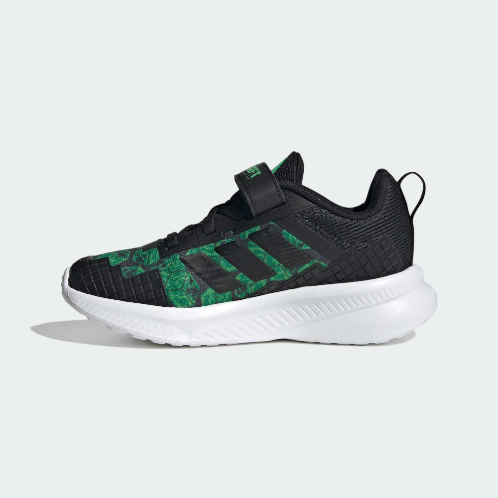Adidas Кроссовки Minecraft Fortarun 4.0 для детей, черный