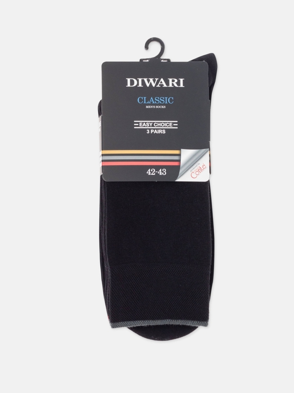 DIWARI CLASSIC (3 пары) Носки мужские