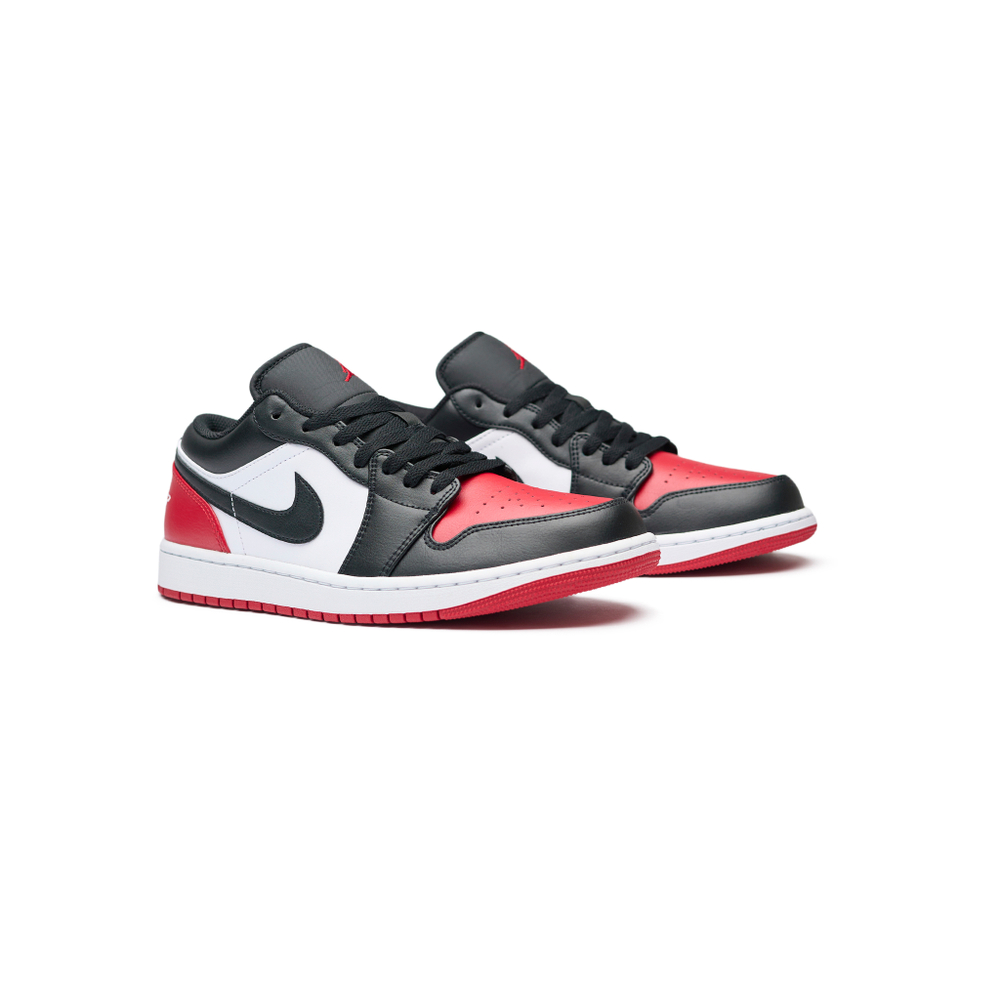 Кроссовки Jordan 1 Low "Bred Toe"