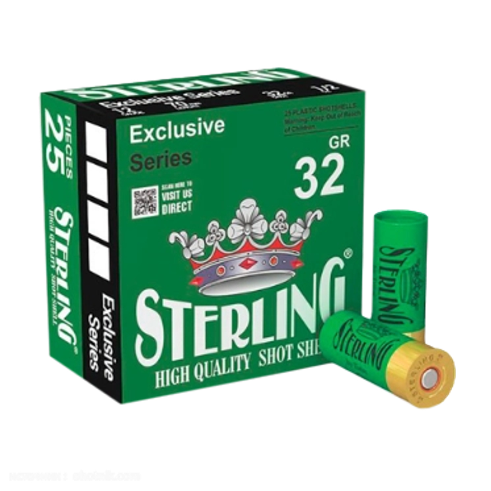 Патрон 12/70 STERLING Bior №7 32 гр., коробка 25 шт.