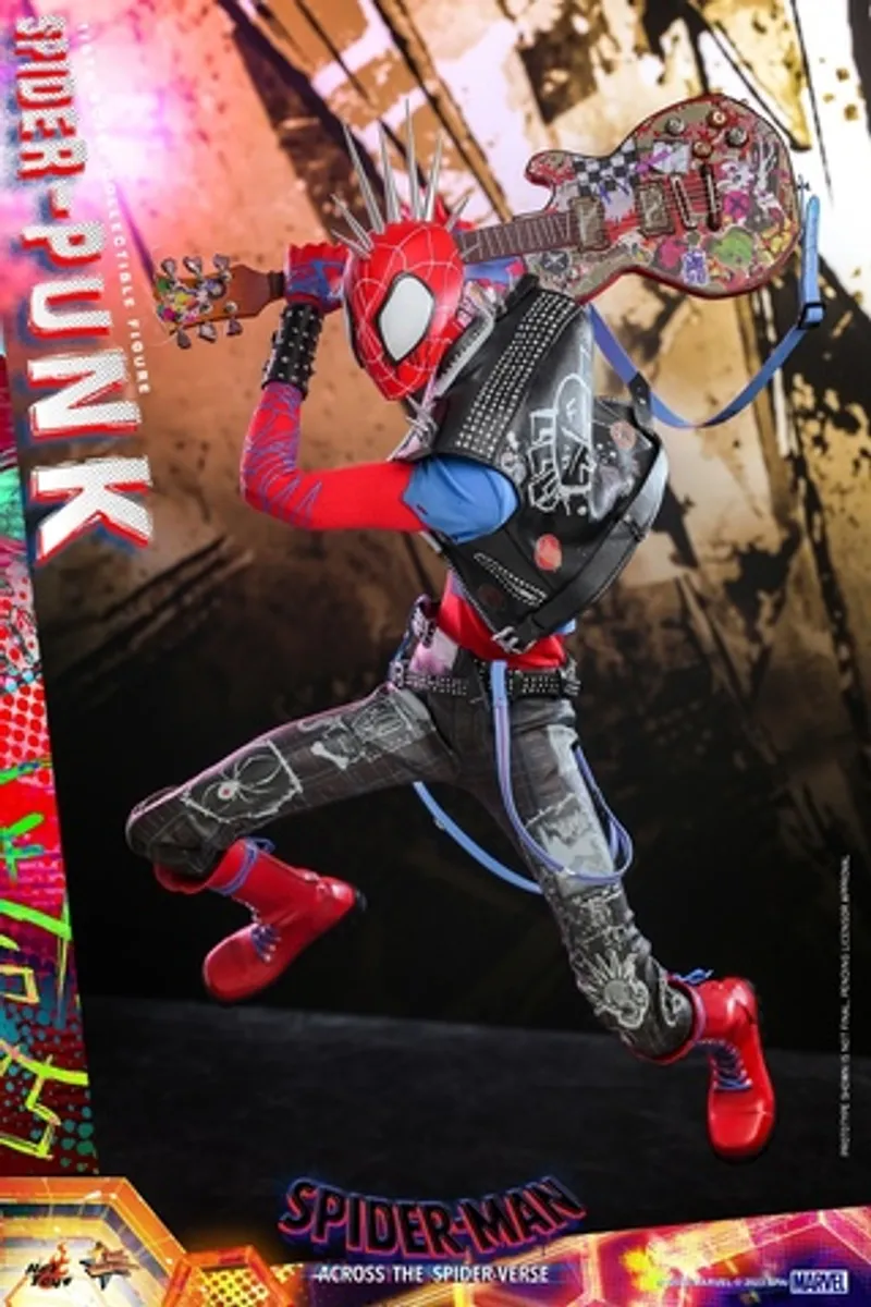 Фигурка Hot Toys Spider-Man Across the Spider-Verse: Spider-Punk