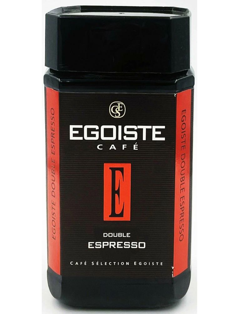 Кофе растворимый Egoiste Double Espresso 100 г x 4 шт