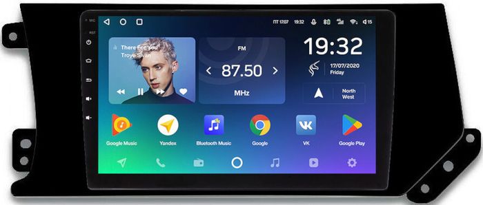 Магнитола для Haval F7, F7x 2019-2022 - Teyes CC2 PLUS монитор 9" QLED, Android 10, Быстрая, SIM-слот