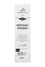 Карандаш акварельный заточенный, 6 шт, Лак синий (Lake blue) 517, Vista-Artista Fine VFWP