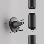 Фиксатор для накладного монтажа системы Shelf, CA026BS-B. TM Maytoni