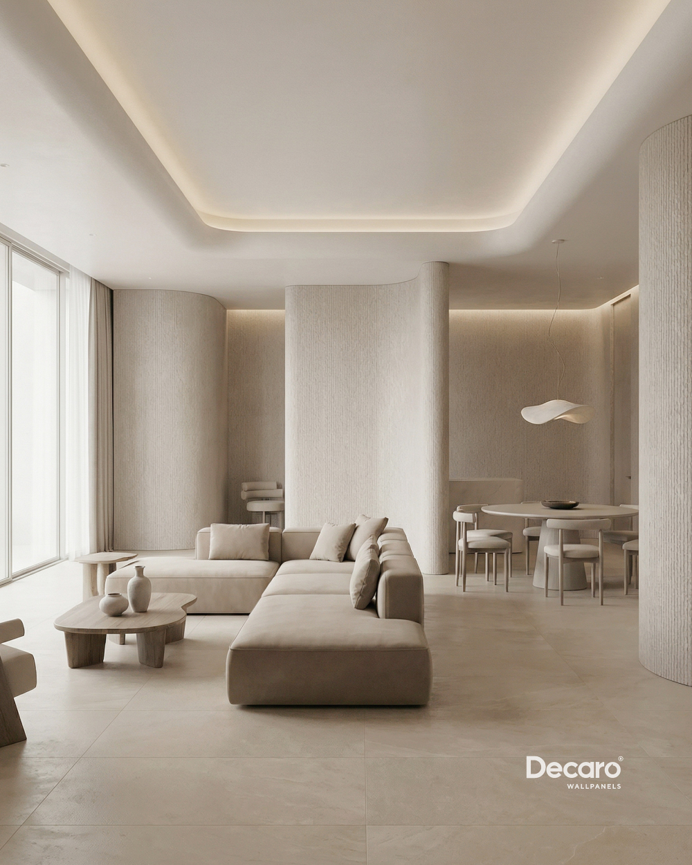 Гибкий камень Decaro WallPanels Flex Stone D1004 Zigzag