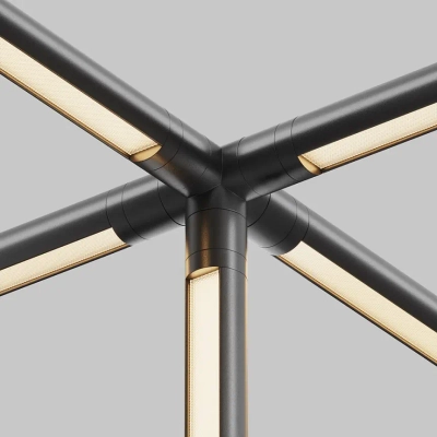 Пятиконечный коннектор для системы Shelf без ввода питания, CA020L5C-B. TM Maytoni