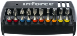 Набор бит с держателем 11 предметов Inforce 11-01-285