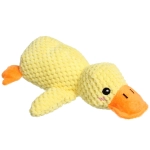 Игрушка для собак «ЗООГРАД», утка, 1 пищалка, 22*6,5*7см / 66гр (лейбл)