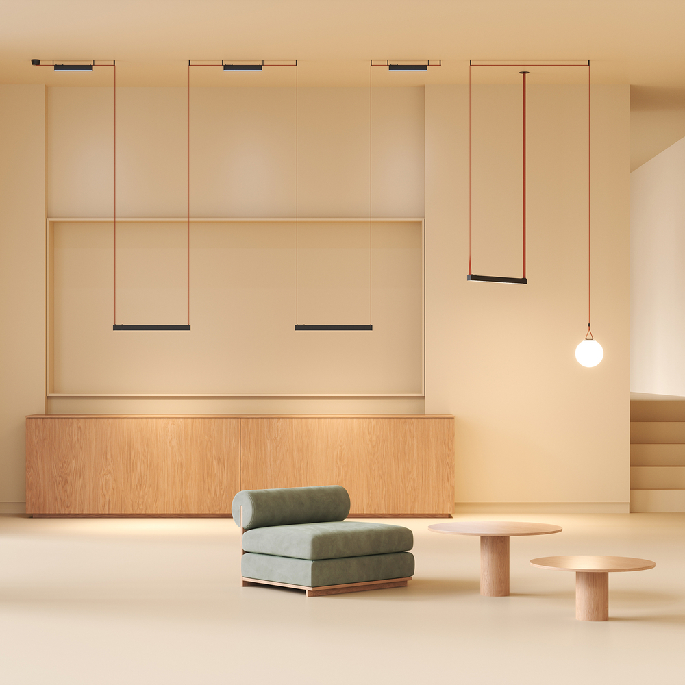 Трековый светильник Denkirs Belty Smart Linear DK5674-BK