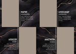 PSD-Шаблон фотокниги "Marble Dark"
